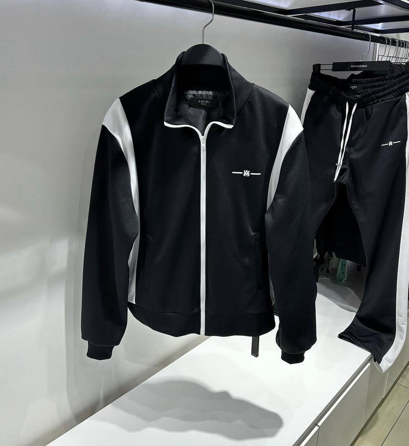 Black Cotton Tracksuit