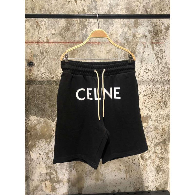 Black Cotton Shorts