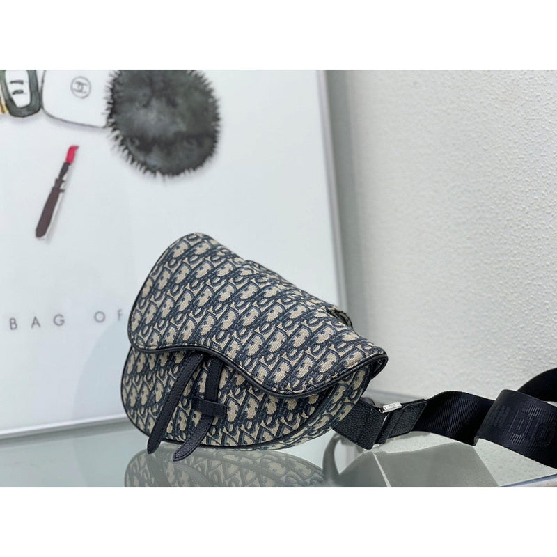 Beige Monogram Saddle Bag (Box included)
