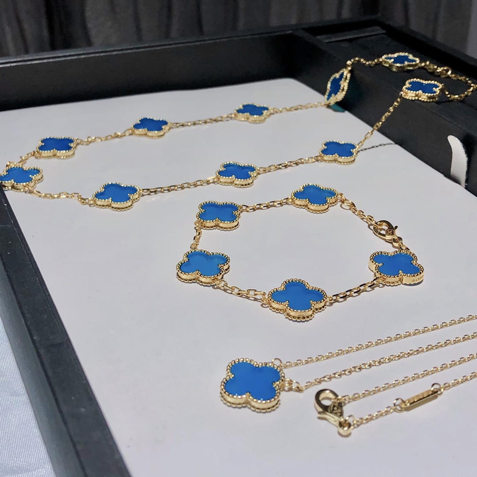 Gold Jewellery Gift Set (Box and Bag included)