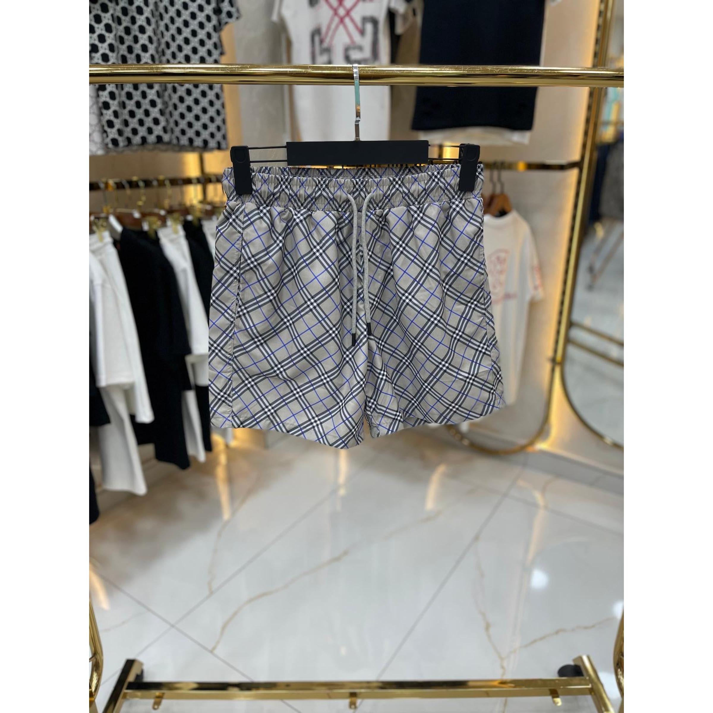 Grey Monogram Swimwear