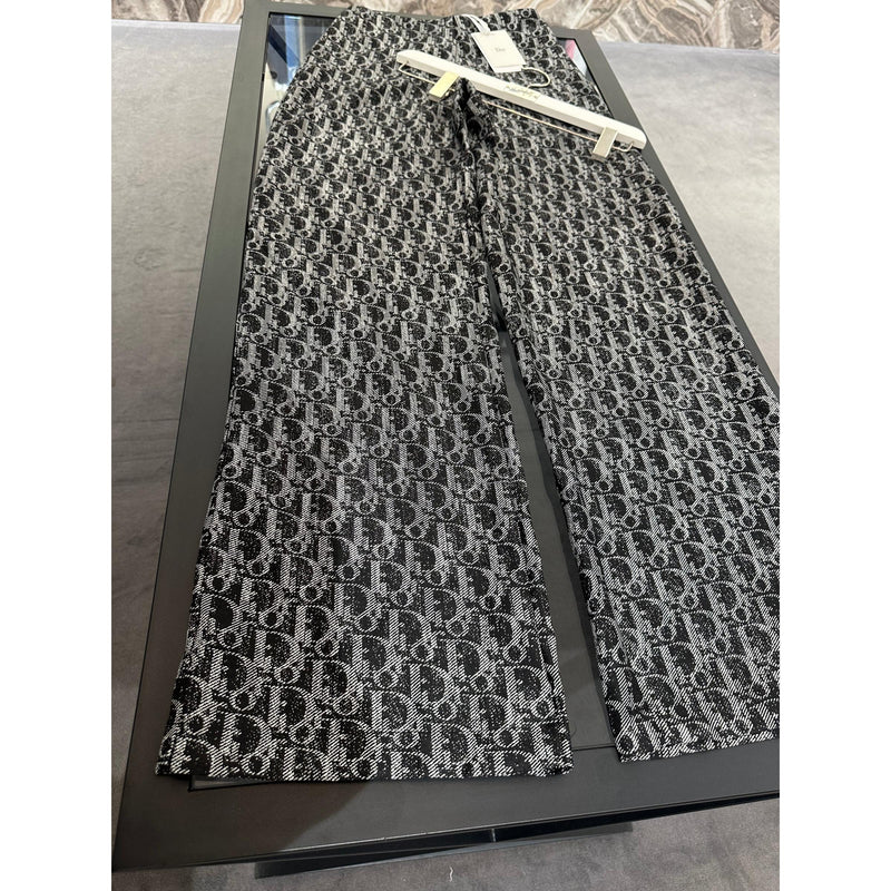 Black Women Monogram Pants