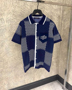 Damier-Jacquard Set