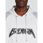 White Hooded Oversized T-shirt