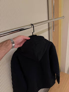 Black Padded Sweatshirt