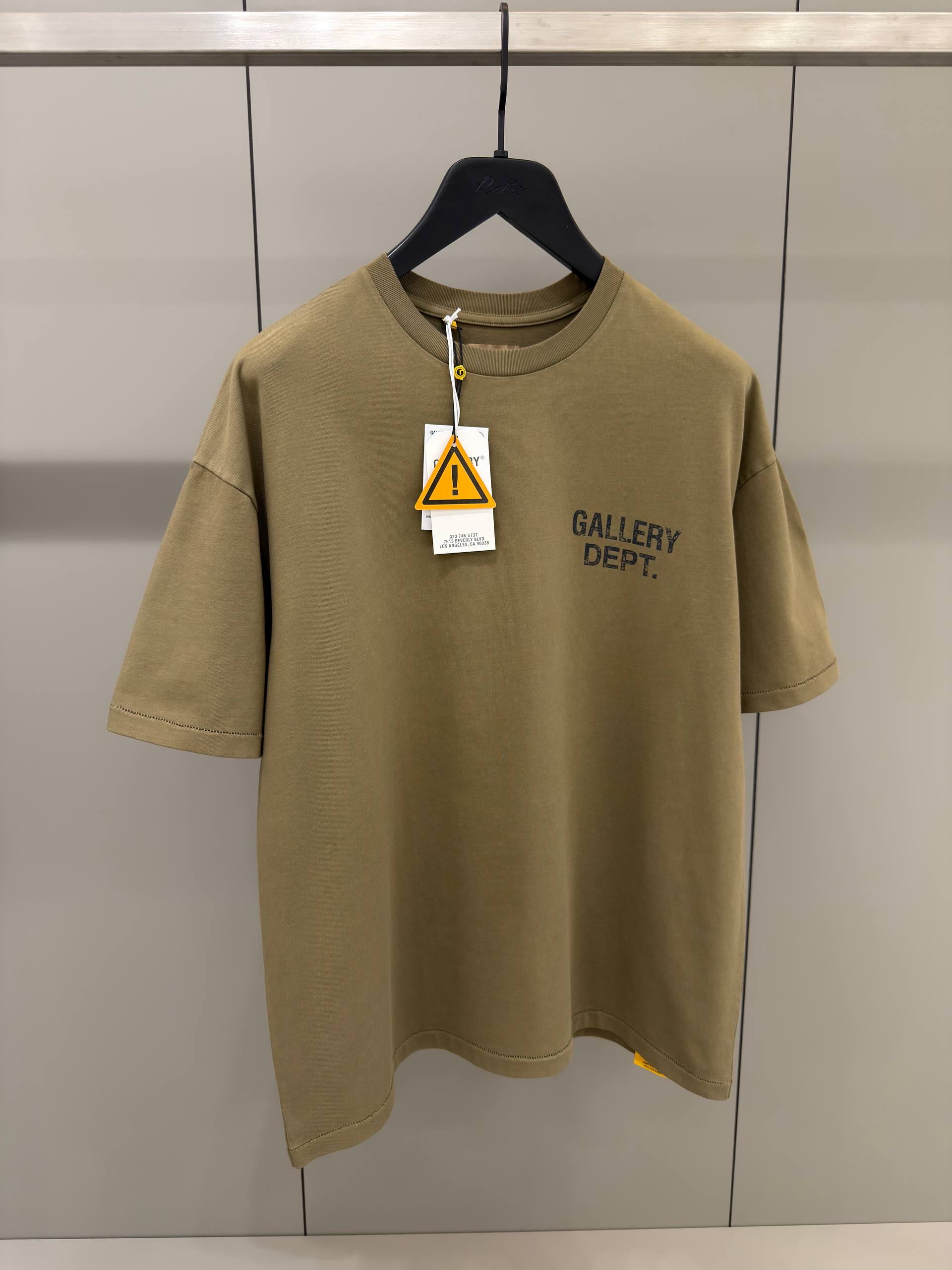Military Green Cotton T-shirt