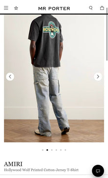 Dark Grey Cotton T-shirt