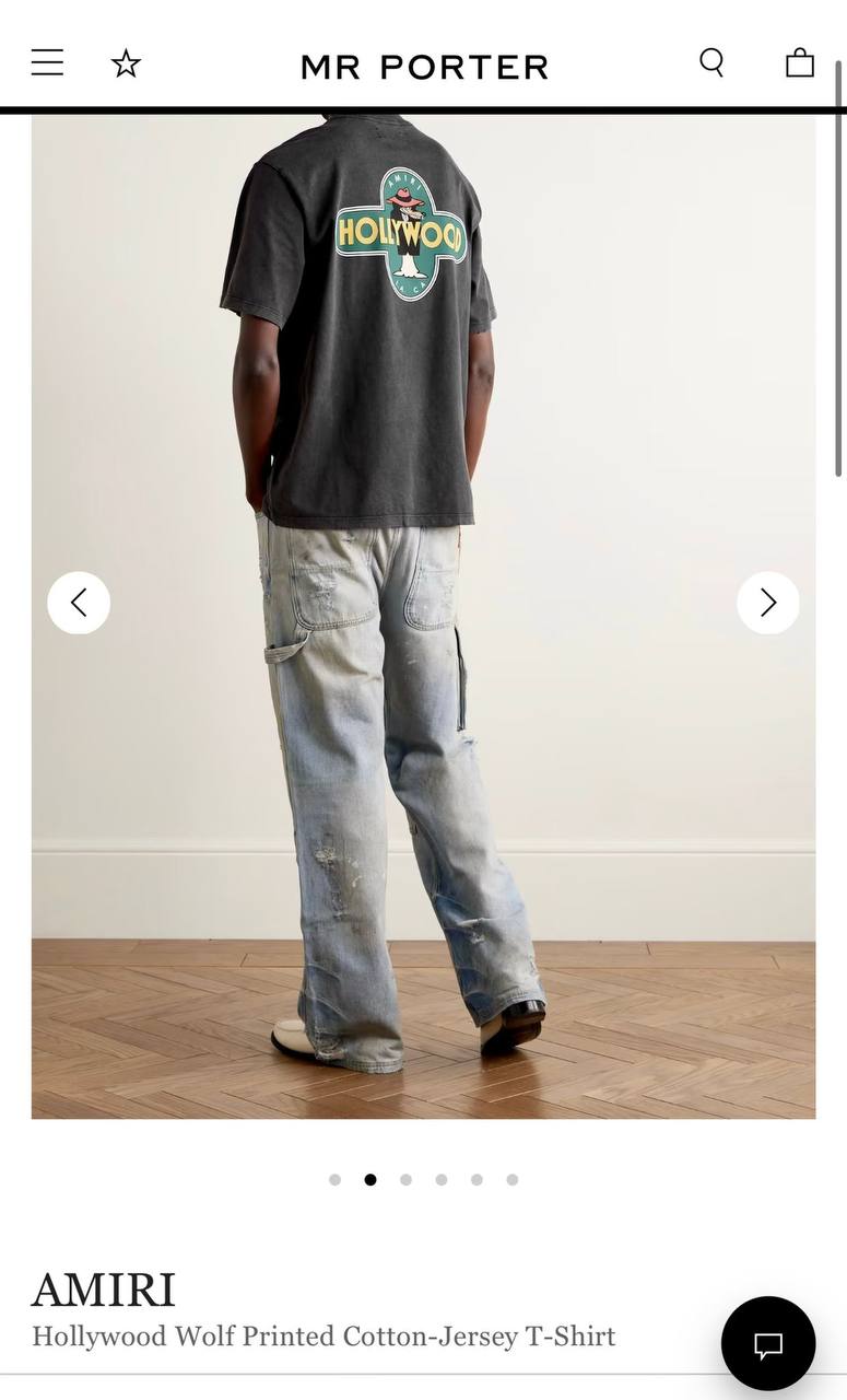 Dark Grey Cotton T-shirt