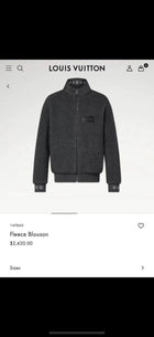 Grey Fleece Jacket