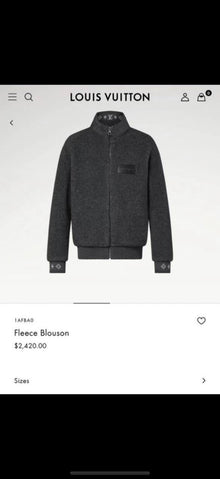 Grey Fleece Jacket