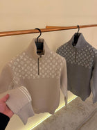 Polo Sweatshirt in 2 Colors