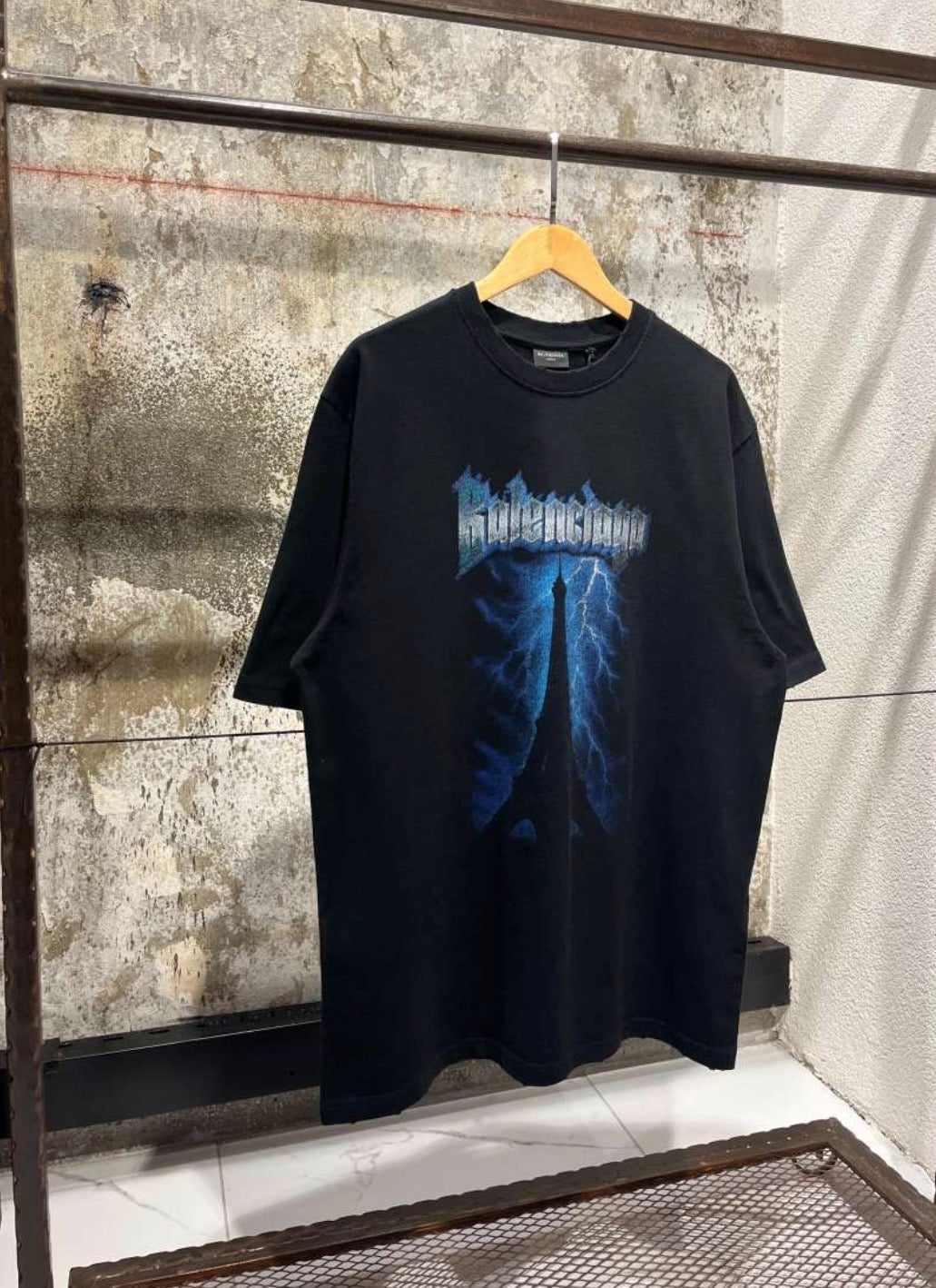 Black Cotton T-shirt