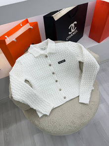 White Knitted Women’s Cardigan