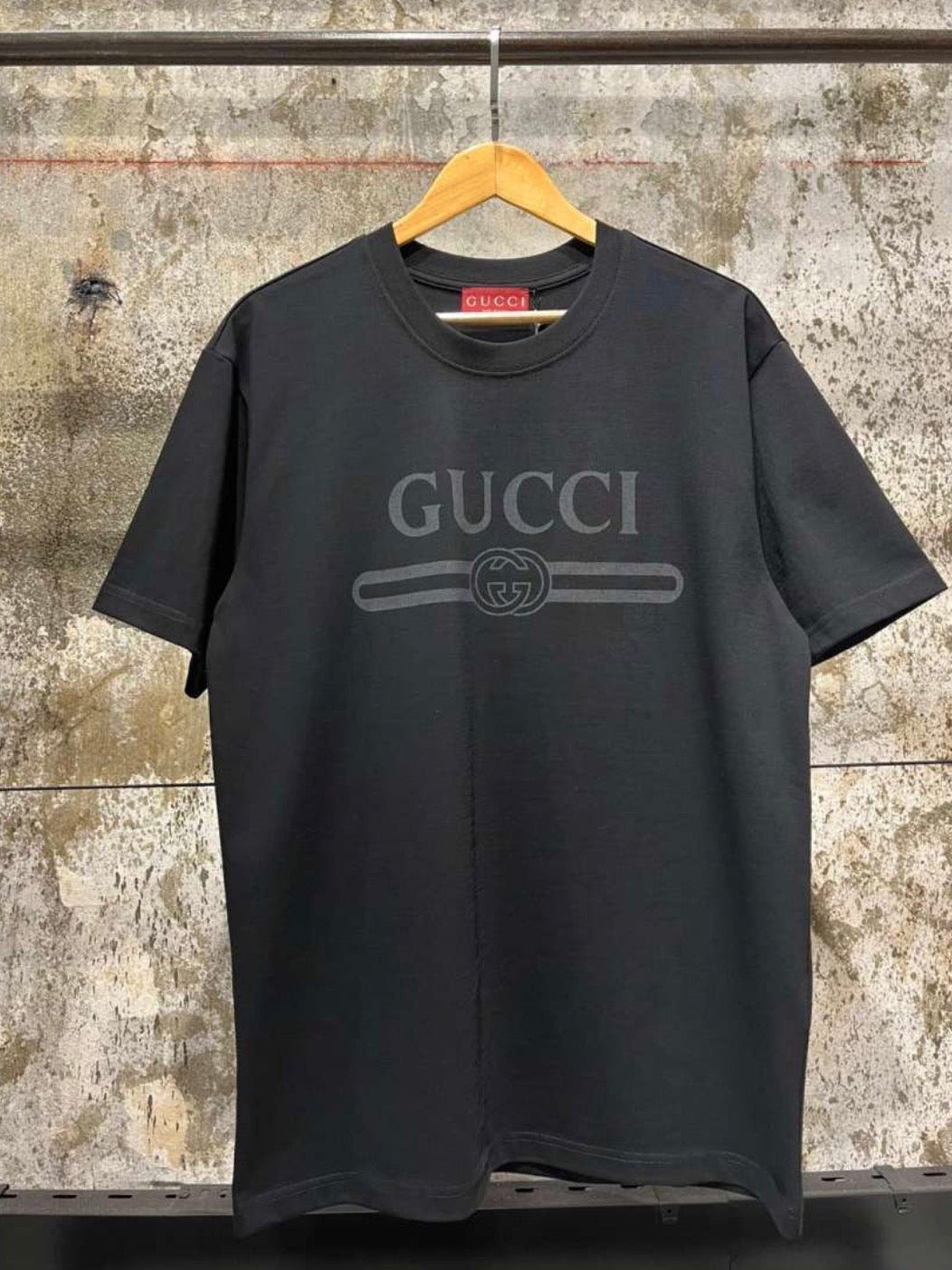 Black Cotton T-shirt