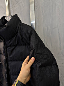 Black Puffer Monogram Jacket