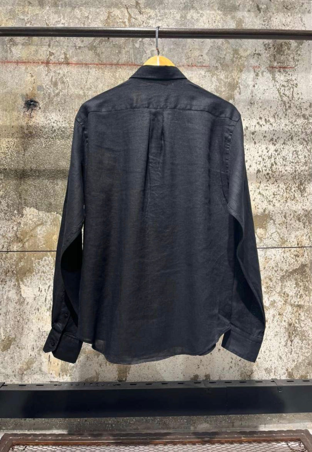 Black Linen Shirt