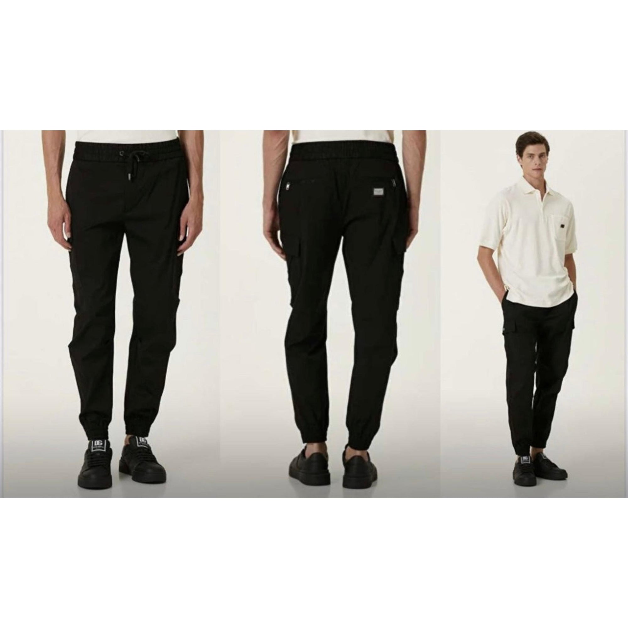 Black Track Pants