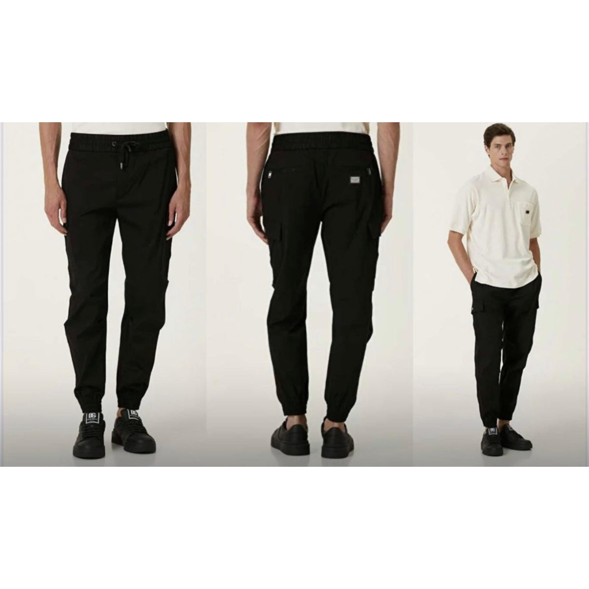 Black Track Pants