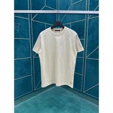 Beige Monogram Oversized T-shirt