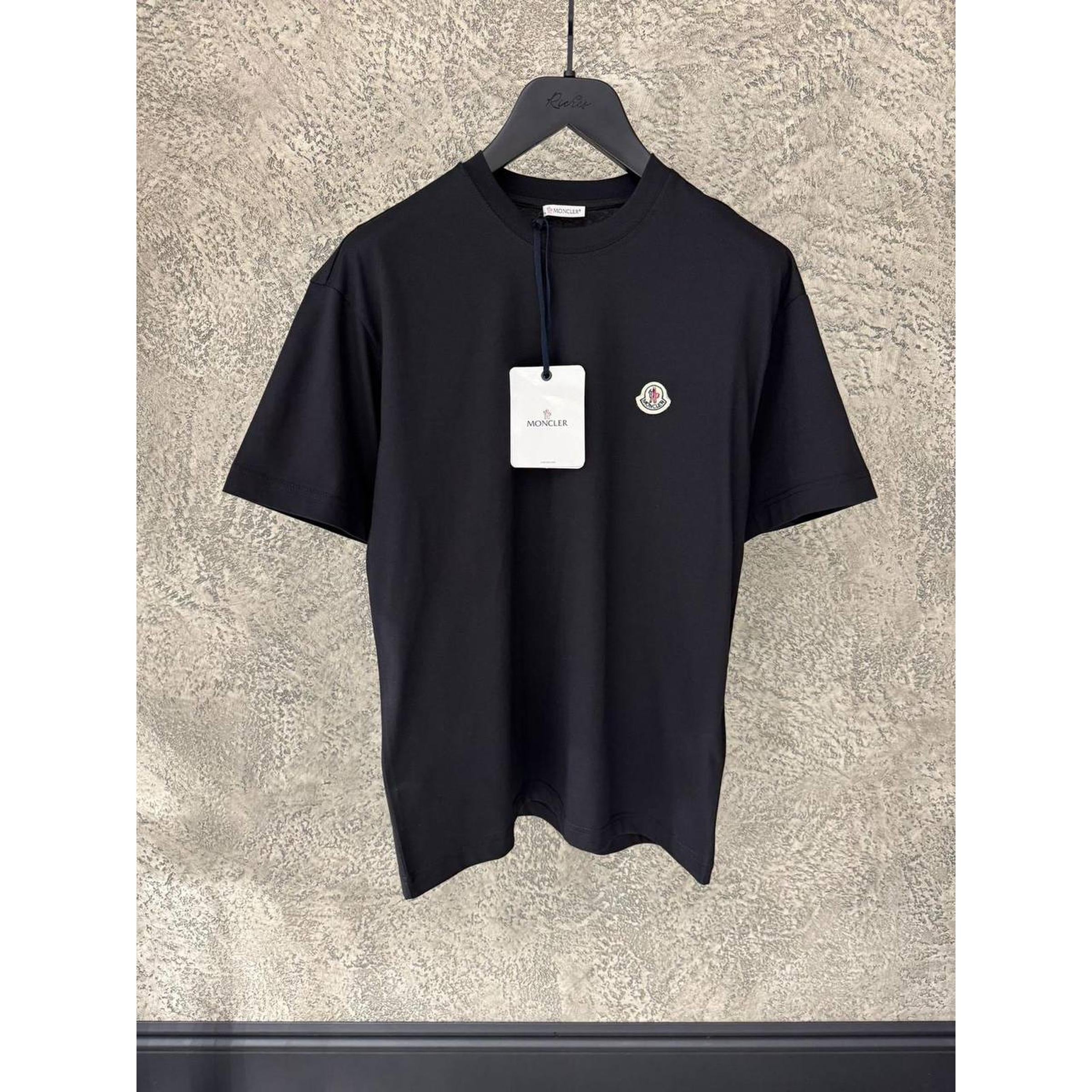 Black Cotton Oversized T-shirt