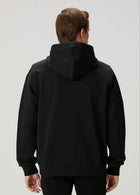 Black Zipper Sweatshirt
