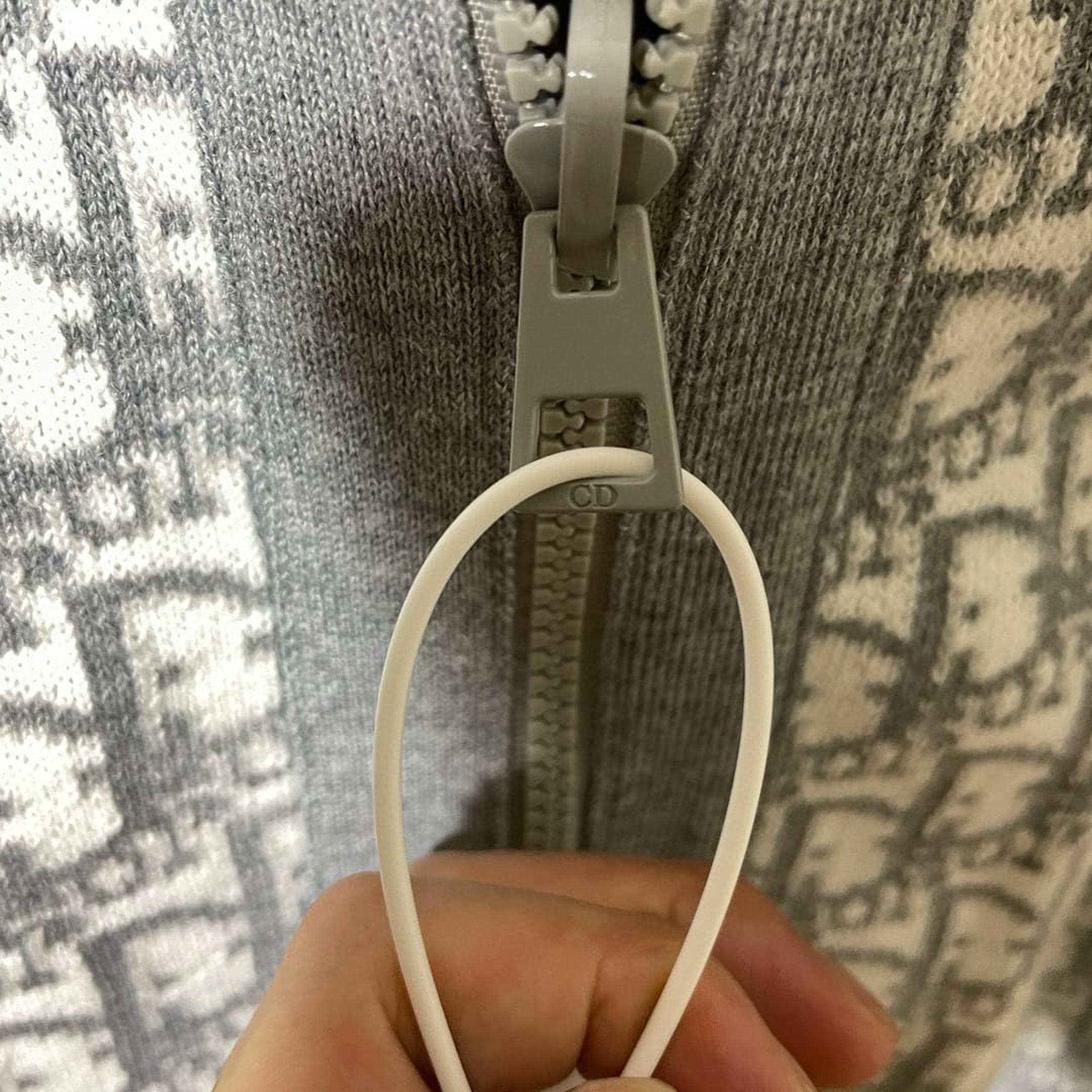 Grey Cashmere Reversible Sweatshirt