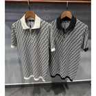 Black Monogram Polo T-Shirt
