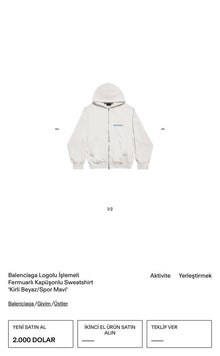 White Sweatshirt