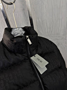 Black Puffer Monogram Jacket