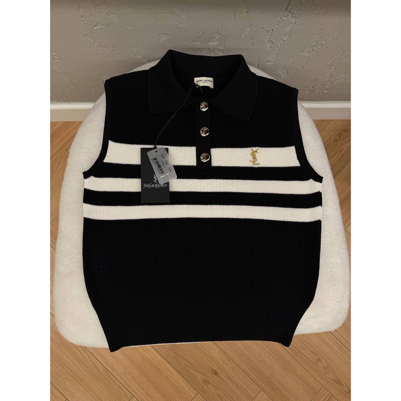 Black Women Knitted Top
