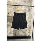 Black Cotton Set with Leather Logo