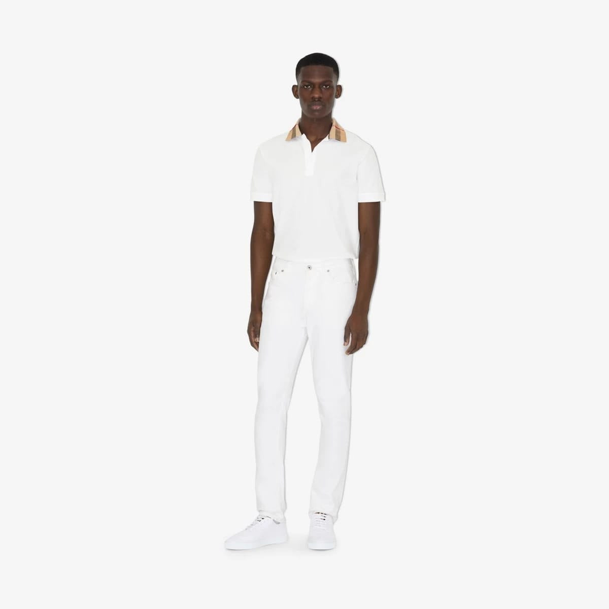 Cotton Polo T-shirt in 2 Colors