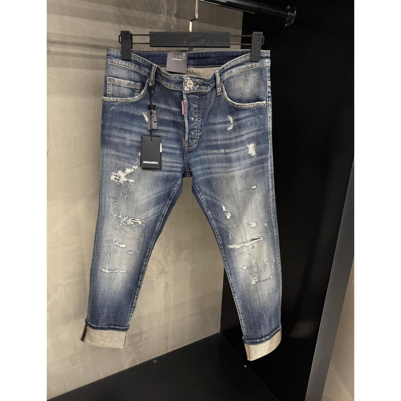 Blue Ripped Jeans