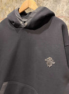 Black Cotton Hoodie