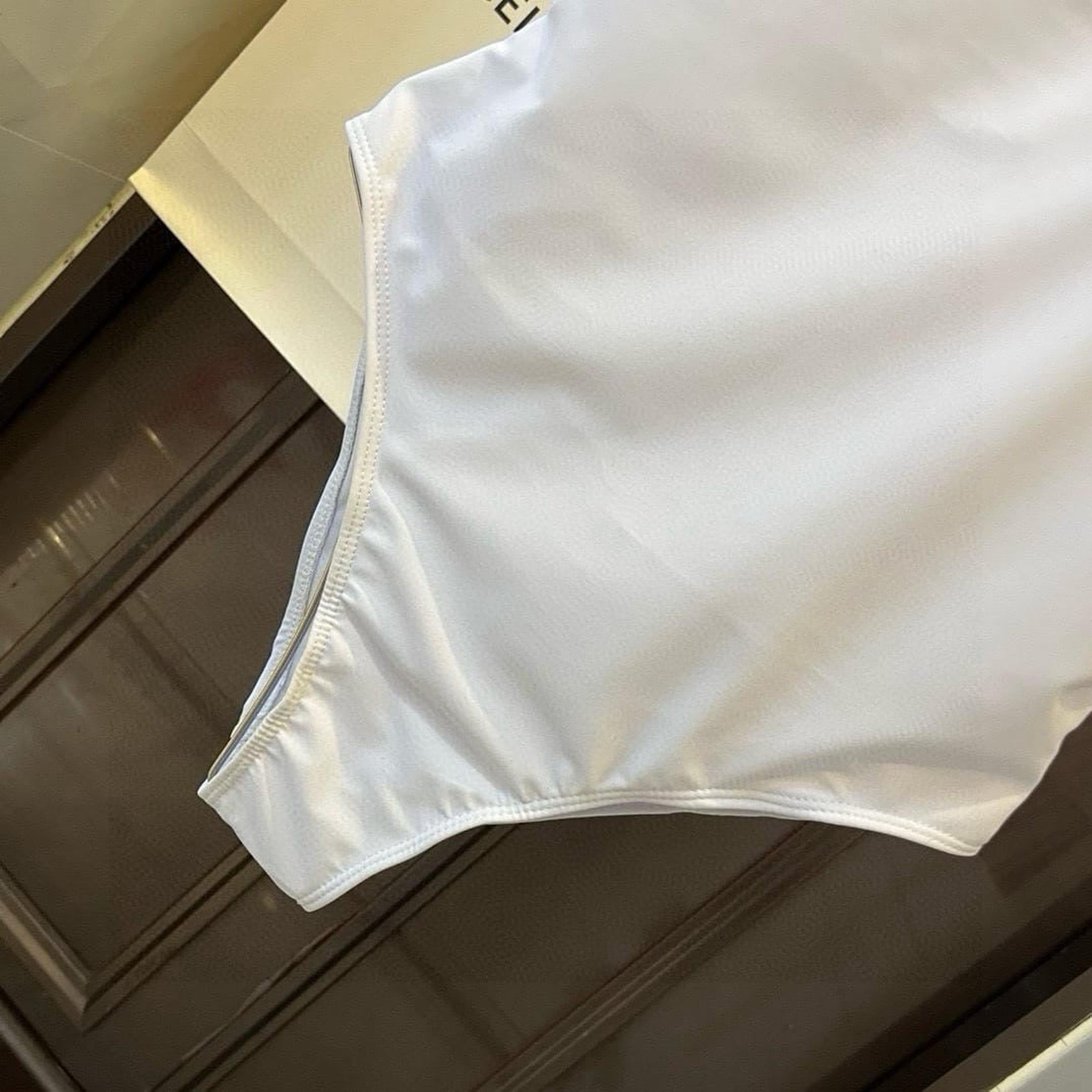White Women Swimwear One Piece