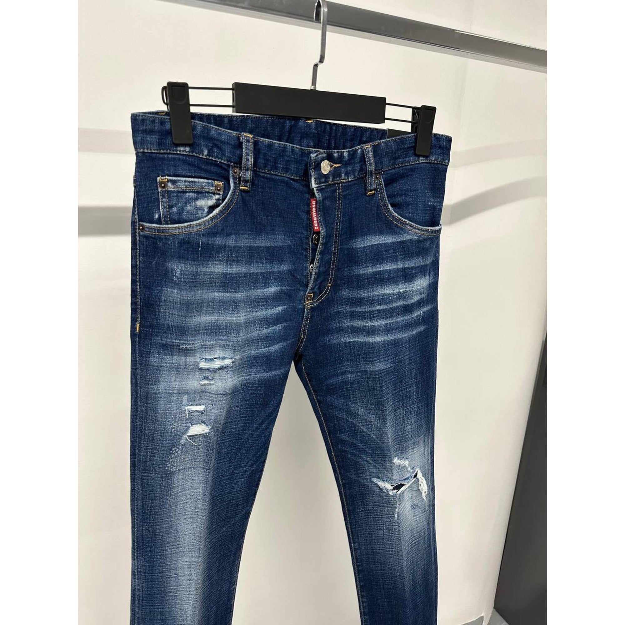 Blue Ripped Jeans