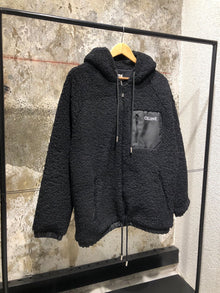 Black Faux Fur Jacket