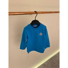 Blue & Beige Kids Cotton Blouse
