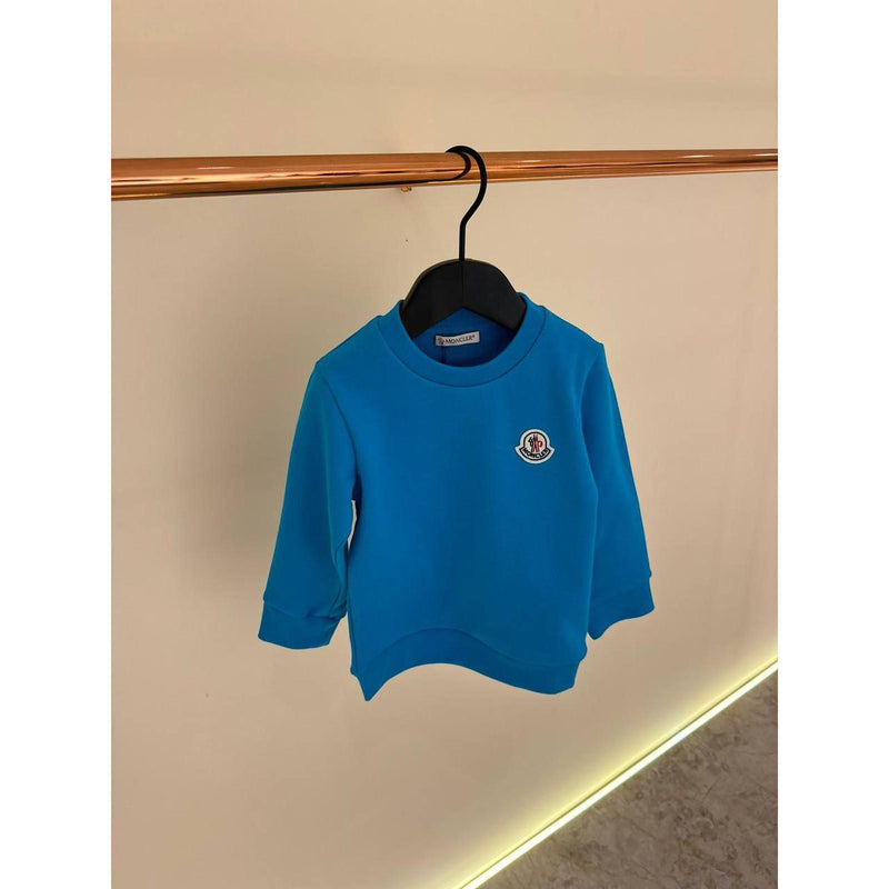 Blue & Beige Kids Cotton Blouse