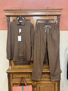 Brown Linen Set