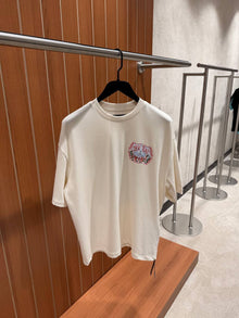 Ecru Cotton T-shirt