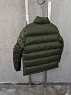 Dark Green Monogram Bomber Jacket