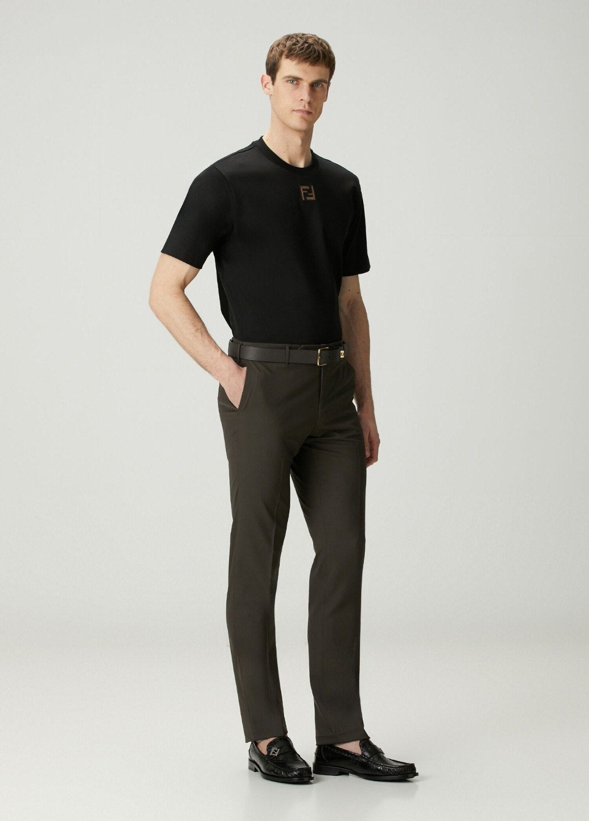 Black Cotton T-shirt