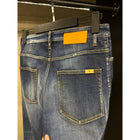 Blue Jeans with Logo