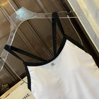 White Women Swimwear One Piece