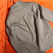 Grey Denim Shirt Jacket