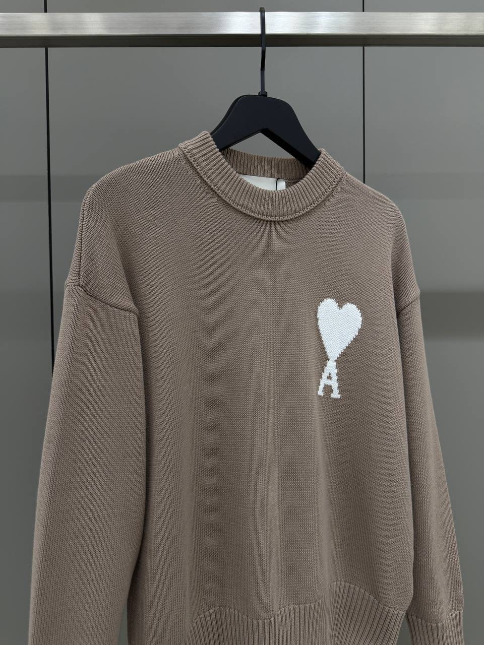 Brown Knitted Sweater
