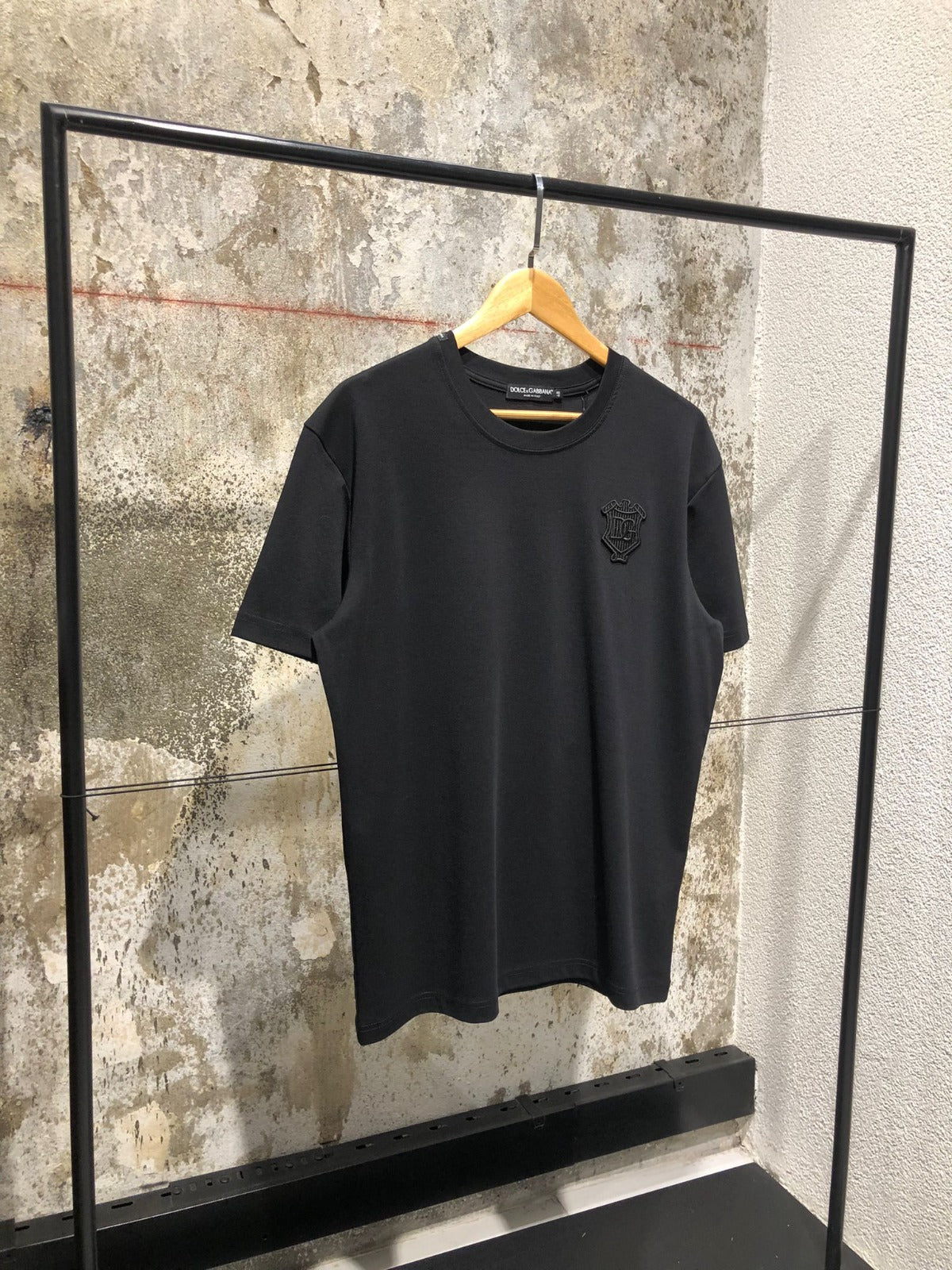Oversized T-shirt with Embroidered Logo