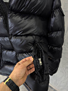 Black Puffer Maya Jacket