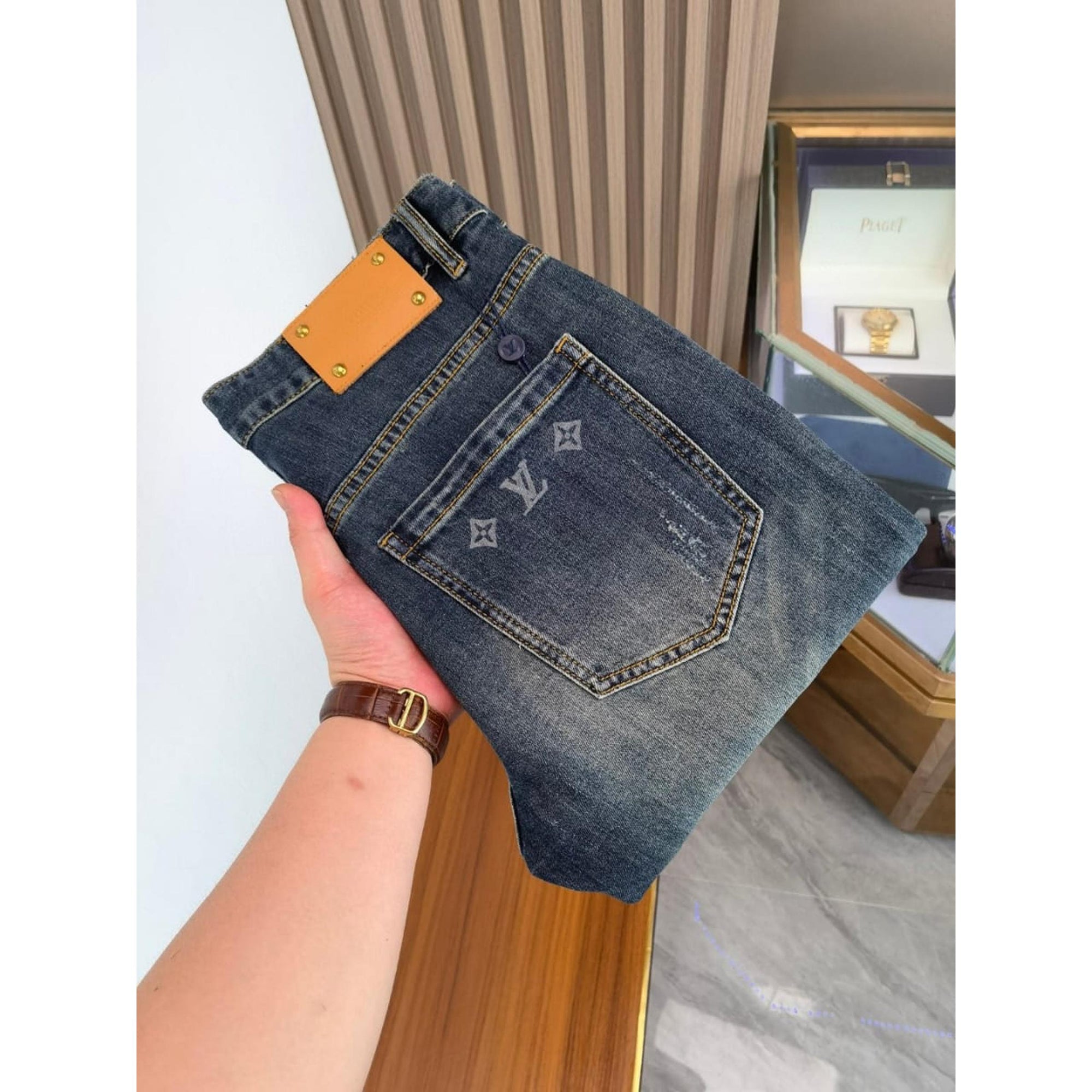 Blue Ripped Jeans